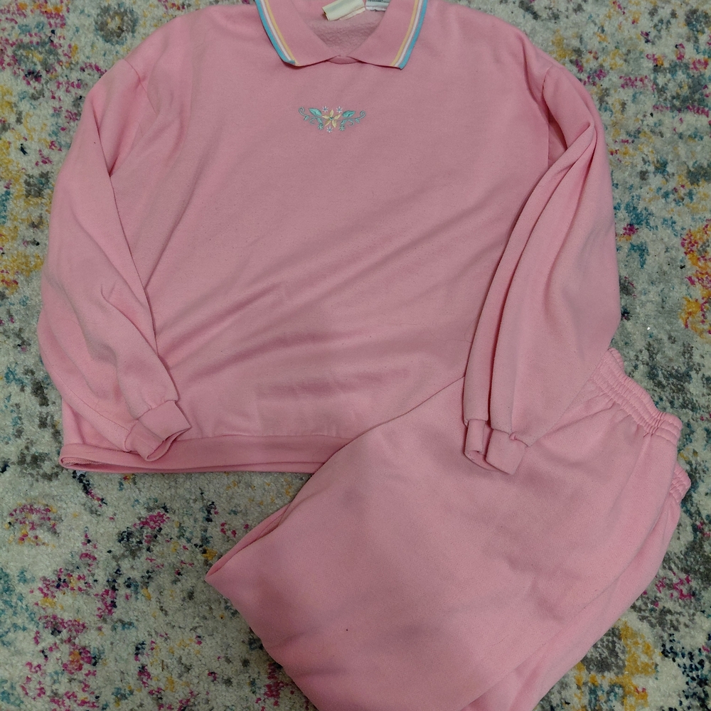 Jaclyn Smith Pink Kids Pajama Set